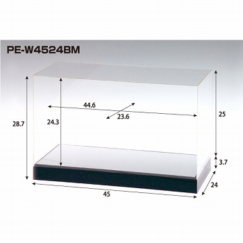 Pedestal（ペデスタル）/ UVカットアクリル コレクションケース PE-W4524BM