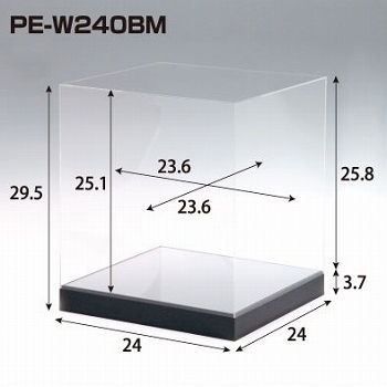 Pedestal（ペデスタル）/ UVカットアクリル コレクションケース PE-W240BM