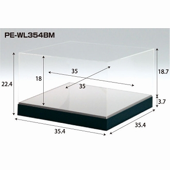 Pedestal（ペデスタル）/ UVカットアクリル コレクションケース PE-WL354BM