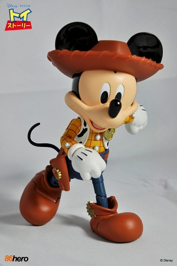 【国内版】ハイブリッドメタルフィギュア/ no.3 ミッキーマウス as ウッディ