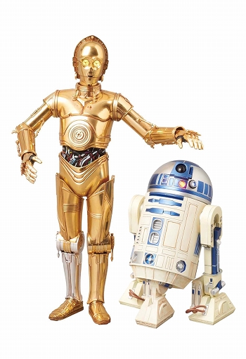 【送料無料】リアルアクションヒーローズ(RAH)/ スターウォーズ R2-D2＆C-3PO トーキング 2種セット