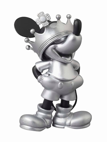 ウルトラディテールフィギュア(UDF)/ ロエン・コレクション ミッキーマウス: クラウンミッキー BLACK＆SILVER ver