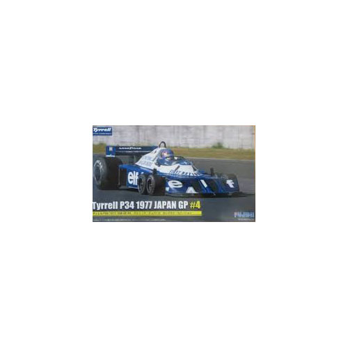 【お取り寄せ終了】1/20 GPシリーズ/ no.40 ティレルP34 1977 アメリカGP #4 パトリック・デュパイエ 1/24 プラモデルキット