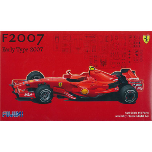 【お取り寄せ終了】1/20 GPシリーズ/ no.42 フェラーリ F2007 オーストラリアGP 1/24 プラモデルキット