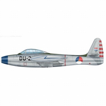 F-84G サンダージェット オランダ空軍 1/72 SM6008