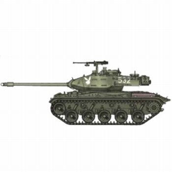 M41A3 ウォーカーブルドッグ アメリカ陸軍 1/72 HG5301