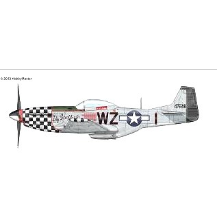 【お取り寄せ終了】P-51D マスタング ビッグ・ビューティフル・ドール 1944 1/48 HA7719