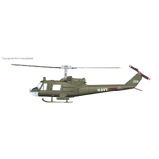 UH-1 HA(L)-3 シー・ウルヴス 1/72 HH1012