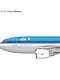【お取り寄せ終了】エアバスA310 KLMロイヤル・ダッチ航空 1/200 HL6009