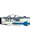 イギリス海軍 全天候艦上戦闘機 シーベノム FAW.21 with ブルー・ジェイミサイル 1/72 プラモデルキット CH5108