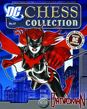 DCスーパーヒーロー チェス フィギュアコレクションマガジン/ #27 バットウーマン as ホワイトルーク