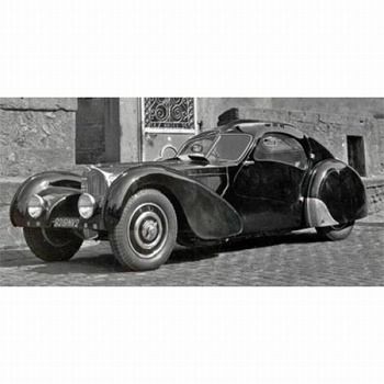 【お取り寄せ終了】Bugatti Type 57S Atlantic 1938 シャーシ no.57.453 Voiture Noir ブラック 1/43 LS401