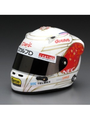 お取り寄せ終了】F1/ 小林可夢偉 1/8 ヘルメット 2011年 日本GP型