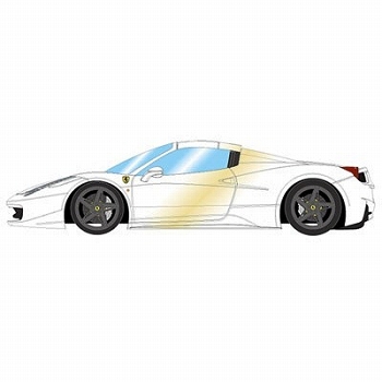 【お取り寄せ終了】フェラーリ 458 スパイダー 2011 クローズ マットパールホワイト 1/43 EM237A3