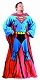 SUPERMAN FLEECE COZY WITH SLEEVES/ JAN131916