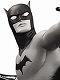 バットマン/ バットマン ブラック＆ホワイト スタチュー: マイケル・オールレッド
