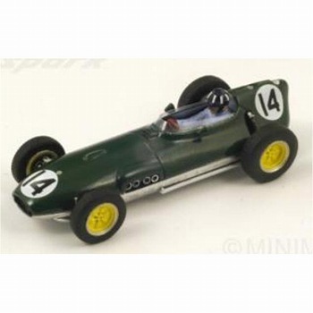 チーム ロータス 16 1959 オランダGP No. 14 G. Hill 1/43 S1835