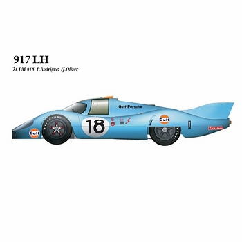 ポルシェ 917LH 1971 #18 1/43 フルディテールキット K349