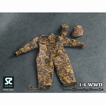 1/6フィギュア用アクセサリー/ WWII ドイツ軍 SS カモフラージュ シャム 1/6 スーツ SC1004