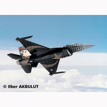 ドイツレベル/ F-16 C F.F. SOLO トルコ空軍 1/72 プラモデルキット 04844