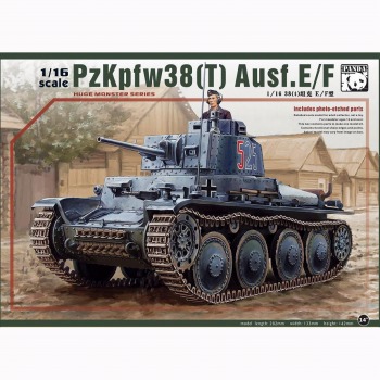 ドイツ38(t) 戦車 E/F型 1/16プラモデルキット PH16001