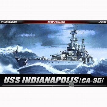 USS インディアナポリス CA-35 1/350 プラモデルキット AM14107