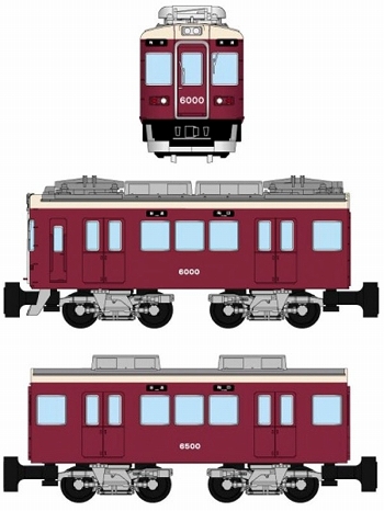 安い大特価Bトレインショーティー 阪急電鉄 6300系 プラモデル Bトレインショーティ