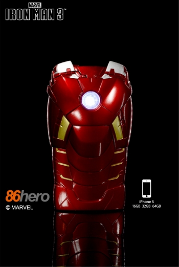 アイアンマン3/ 3D iPhone5 ケース: アイアンマン MARKVII - イメージ画像