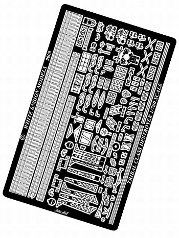 WWII 英海軍 トライバル級駆逐艦用 1/700 エッチングパーツ PE793 - イメージ画像