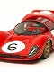 フェラーリ 330 P4 スパイダー S.E.F.A.C. #0860 BOAC500 ブランズハッチ 1967 2位 #6 1/43 EM196