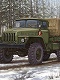 ソビエト軍 ウラル-4320 6X6トラック 1/35 プラモデルキット 01012