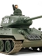 ソビエト中戦車 T34 TYPE85 1/25 プラモデルキット 89569