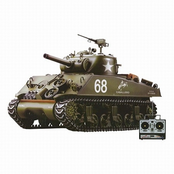 RC戦車/ no.2 アメリカ軍 M4A3 シャーマン中戦車 1/16 RC 