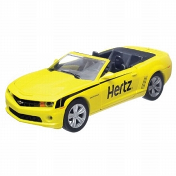 Chevrolet Chev Camaro Convertible 2012 Hertz Rent a Car Yellow 1/24 50224