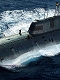 ロシア海軍 アクラ級 潜水艦 1/150 プラモデルキット 83525