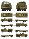 アメリカ M19 戦車運搬 1/35 プラモデルキット 63501