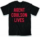 SHIELD COULSON LIVES BLK T/S MED/ SEP131881