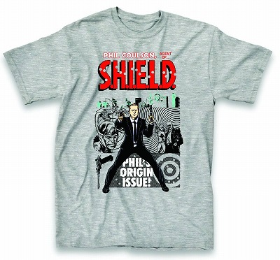 SHIELD AGENT PHIL COULSON HEATHER T/S MED/ SEP131901