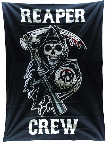 SONS OF ANARCHY REAPER CREW BANNER/ SEP132322