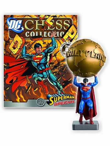 DCスーパーヒーロー チェス フィギュアコレクションマガジン スペシャル/ スーパーマン＆デイリープラネット・モニュメント