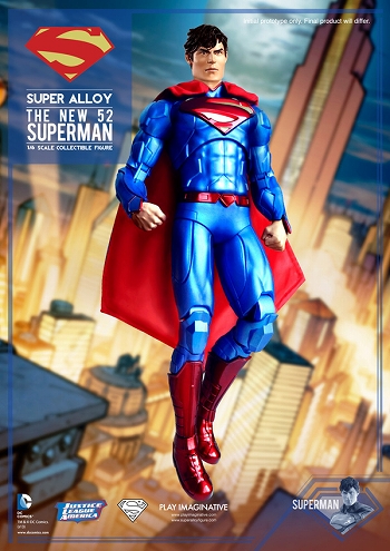 【送料無料】スーパーアロイ/ DCコミックス ザ・ニュー52: スーパーマン 1/6 コレクティブル フィギュア 限定 ver