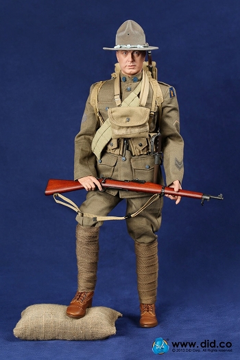 アメリカ軍 遠征軍 歩兵部隊 1917 1/6 アクションフィギュア A11009