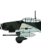 ユンカース Ju87G-2 スツーカ ルーデル 1/48 プラモデルキット 07360