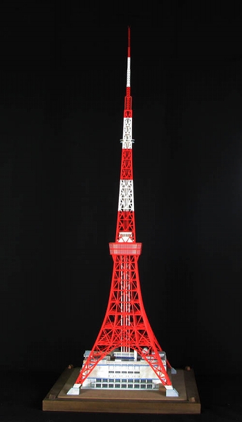 東京タワー 1/350 木製組み立てキット KOB350-2