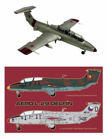 アエロ L-29 デルフィン 1/48 プラモデルキット