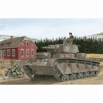 再入荷】WW.II ドイツ軍 ノイバウファールツォイク多砲塔戦車 3-5号車