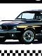 1967 シェルビー GT-350 成形色 黒 1/25 プラモデルキット AMT834