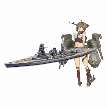 【お取り寄せ終了】艦隊コレクション -艦これ-/ 艦娘 09 戦艦 陸奥 1/700 プラモデルキット 