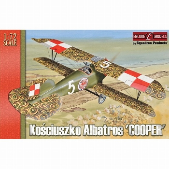 コシチュシュコ飛行隊 アルバトロス クーパー機 1/72 プラモデルキット EC72103
