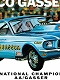 オハイオ・ジョージ マルコギャッサー 1967 マスタング パーツ成形色ブルー 1/25 プラモデルキット MPC804